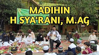 Madihin di acara peringatan maulid Nabi Muhammad Saw di Smpn 6 Banjarmasin oleh H Sya'rani, M.Ag