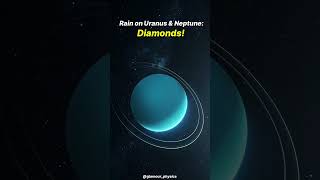 Physics Interesting Diamonds Rains on Uranus and Neptune? #shorts #science