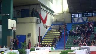 ARNAUD WILLIG BARRE FIXE demi-final france par équipe, gymnastique.AVI