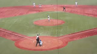 【2022ヤクルト ドラフト5位】2022/10/5(水) 北村恵吾(中央大学) vs 松井大輔(青山学院大学) レフトフライ