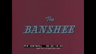  THE BANSHEE  1950s F2H BANSHEE U.S. NAVY FIGHTER JET PROMO   MCDONNELL ST. LOUIS PLANT XD87845z