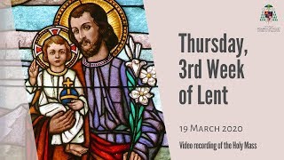 Catholic Weekday Mass Online - Solemnity Of Saint Joseph