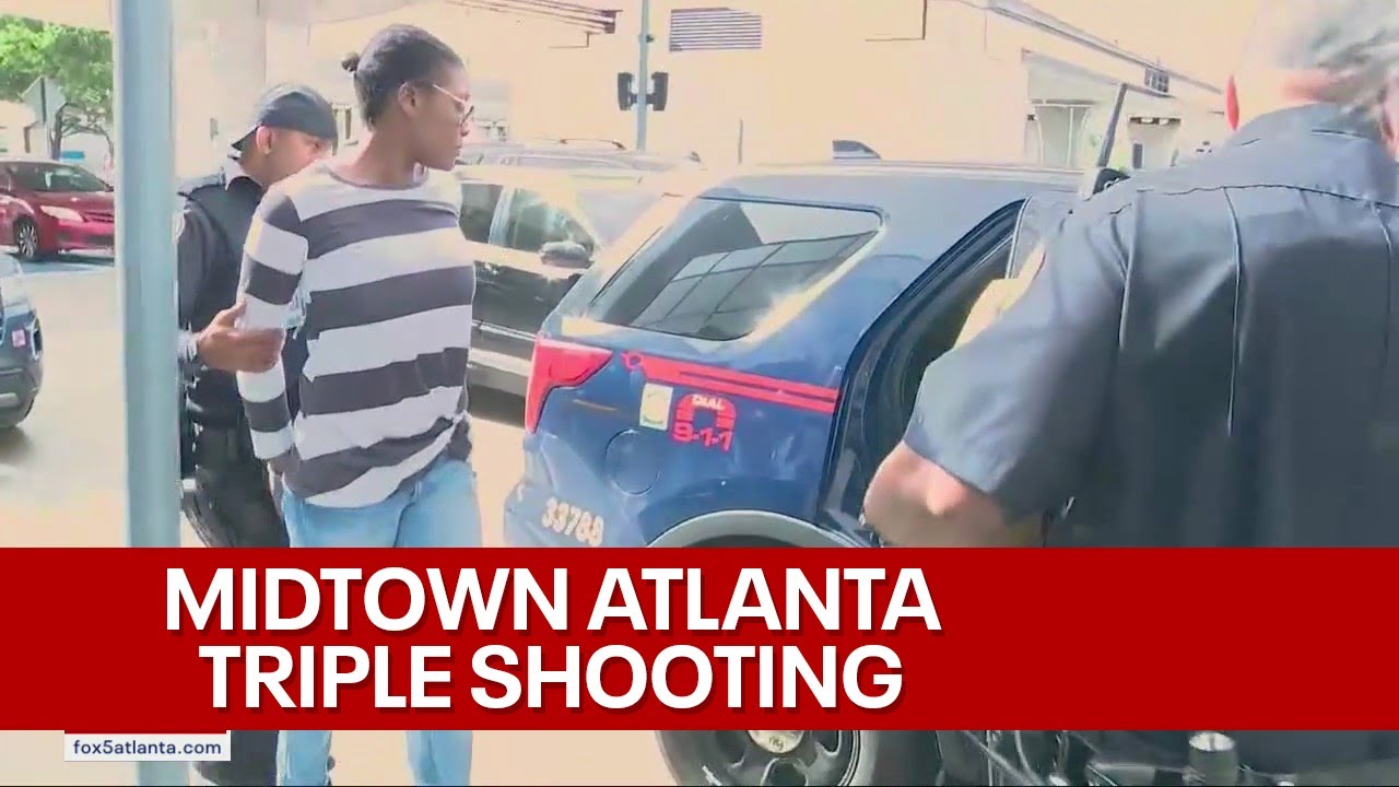 Midtown Triple Shooting Suspect Arrested At Atlanta Airport - YouTube