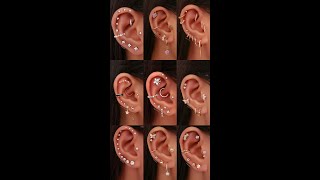 Best Ear Styling for Multiple Ear Piercings