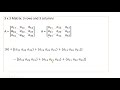 Linear Algebra: How to Calculate a Determinant the Easy Way (3 x 3 Matrix)