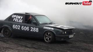 Palenie gumy BMW E30 325 \