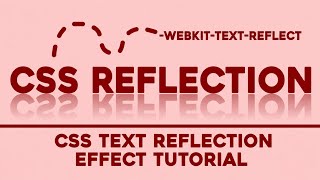 CSS Reflection Text Effect ✨ #css#html #frontend #animation #csseffects #codeio