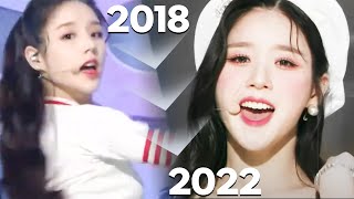 LOONA Heejin's ballet move (2018 to 2022)