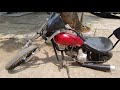 #16. MODIFIKASI HONDA SUPRA JADI MINI HARLEY DAVIDSON / CHOPPER PART 1