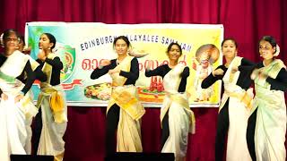 EDINBURGH MALAYALI SAMAJAM - ONAM 2022 - GIRLS FUSION DANCE