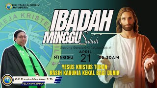 Ibadah Minggu Subuh | 21 April 2024 | Dilayani Oleh. Pdt.Fransina Ch. L Mandowen S.TH