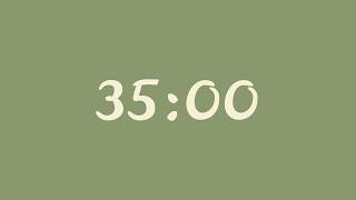 35 Minute Countdown Timer | Focus Space