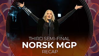 Norsk Melodi Grand Prix 2023 (Norway) | Third Semi-Final | RECAP