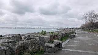 Walking in Moda Coast, Kadıkoy, Istanbul - Turkey - A Calm Relaxing Walk - Walking Channel