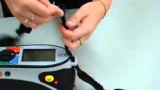 Megger MFT1500 - how to fit the neck strap