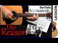 How to play THE REASON 💘 - Hoobastank / GUITAR Lesson 🎸 / GuiTabs N°123