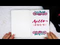 plan with me july bullet journal setup