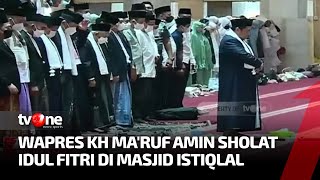 Wapres KH. Ma'ruf Amin Shalat Ied di Masjid Istiqlal | Kabar Petang Pilihan tvOne