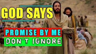god says _ this is promise by me | god message today
