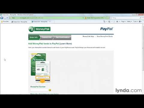 Adding funds from MoneyPak Adding funds from MoneyPak