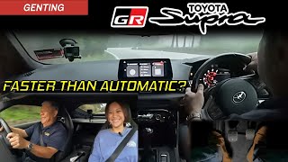 Toyota GR Supra 6-Speed Manual on Genting | With Young Lady Passenger | YS Khong