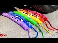 crushing crunchy u0026 soft things by car experiment car vs orbeez stress ball coca woa doodland