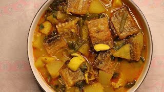 মুলা দিয়ে ছুরি মাছের রেসিপি। mula diye churi mash er recipe । mula with churi fish recipe by Asia