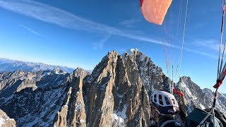 Aiguille Verte / Parapente