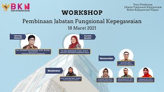 Workshop Pembinaan Jabatan Fungsional Kepegawaian Badan Kepegawaian Negara