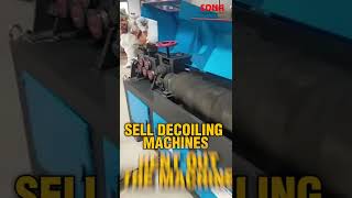 Rebar Decoiling Machine | How to Earn with Rebar Decoiling Machine? #construction #youtube