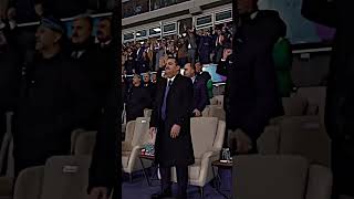 فرحة الرئيس محمد شياع والجمهور بفوز منتخب العراق ب كاس خليجي25