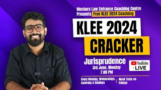 KLEE 2024 CRACKER | Jurisprudence | Complete Revision and Previous Year Question Paper Discussion