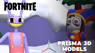 Fortnite x The Amazing Digital Circus | Prisma 3D models