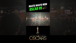 🏆 Oscars 2023: RRR’s ‘Naatu Naatu’ wins Best Original Song at the 95th Academy Awards 🥳 #RRR #Shorts