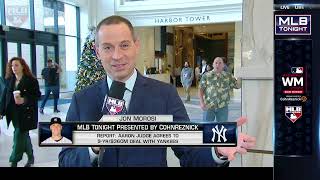 Morosi on being the first to announce Judge's monumental signing