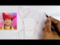 Bageshwar dham Dhirendra shastri Drawing // Bageshwar dham Dhirendra shastri // Drawing tutorial