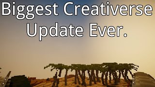 THE BIGGEST CREATIVERSE UPDATE EVER?!?! - No longer F2P? - 300 New Items! - No more server hosting!