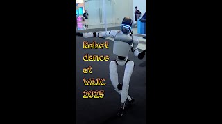 Robot dancing at World AI Conference