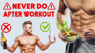 8 Things to NEVER Do After a Workout | Very Important but Common Workout Mistakes | HealthPedia