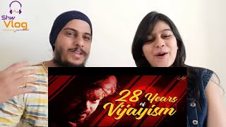 28 Years Of VIJAYism Mashup | Thalapathy Vijay | A2 Studio Reaction