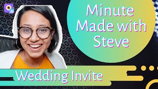 How to Create a Wedding Invitation Video with AI Assistant [1-Minute Tutorial]
