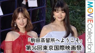 早見沙織、内田真礼らがドレスアップして登場／映画『駒田蒸留所へようこそ』・第36回東京国際映画祭レッドカーペット