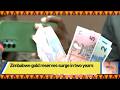 Zimbabwe gold reserves surge in two years