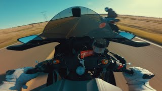 CHASING A CBR 600RR ON MY YAMAHA R7 (LOUD EXHAUST!)