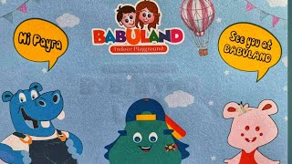 Babuland part-2😍||taif puchu's video ||baby playing babuland indoor playground ❤️ #rhymesforkids