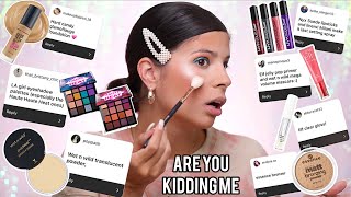 I Tried YOUR Drugstore Hidden Gems... were they a flop?