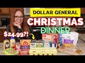 $25 Dollar General Christmas Dinner!