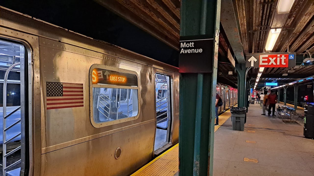 MTA NYCT Subway: Far Rockaway-Mott Avenue Bound R179 (S)huttle Trains ...