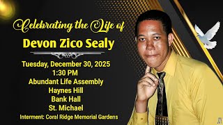 Celebrating the Life of Devon Sealy