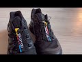 unboxing salomon xt 6 black phantom men’s shoes